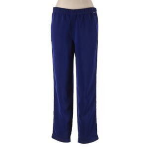 St. John Pull-on Casual Pants Elastic Waist Blue Polyester Medium VTG READ